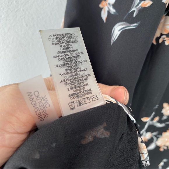 Calvin Klein Patchwork Asymmetric Hem Midi Skirt - Picture 15 of 16